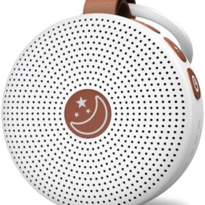 Mini Portable Sound Machine White Noise Machine with 30 Soothing Sounds for Baby Kids Adults Sleeping 32 Volume Levels Rechargeable Brown Noise Sleep Machine for Office Privacy Travel Sound Therapy